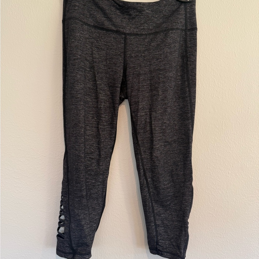 Athleta Charcoal Heather Leggings